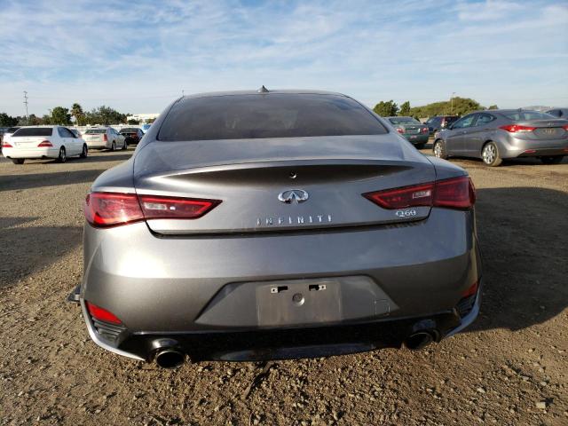 JN1CV7EK8HM110058 - 2017 INFINITI Q60 BASE GRAY photo 6