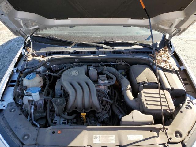 3VW2K7AJ5DM300295 - 2013 VOLKSWAGEN JETTA BASE 银色 照片 11