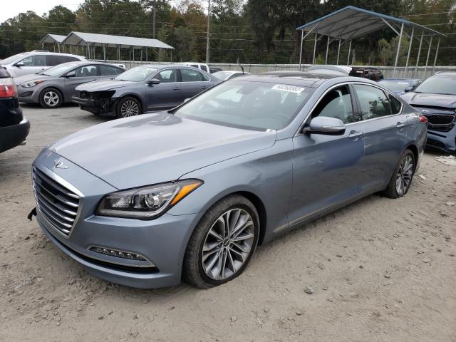 KMHGN4JE7HU190378 - 2017 GENESIS G80 BLUE photo 1