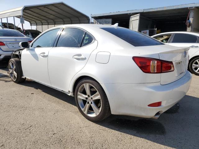 JTHBF5C23C2102675 - 2012 LEXUS IS 250 WHITE photo 2