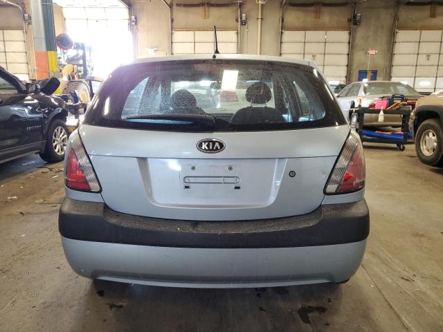 KNADE163686428400 - 2008 KIA RIO 5 SX BLUE photo 6