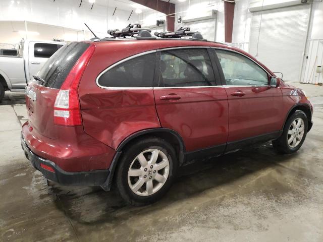 JHLRE48797C123888 - 2007 HONDA CR-V EXL BURGUNDY photo 3