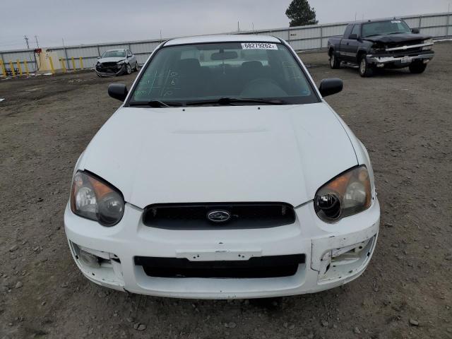 JF1GD67595H507405 - 2005 SUBARU IMPREZA RS WHITE photo 5