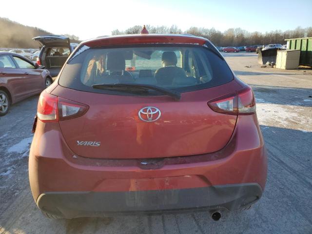 3MYDLBJVXLY705446 - 2020 TOYOTA YARIS LE RED photo 6