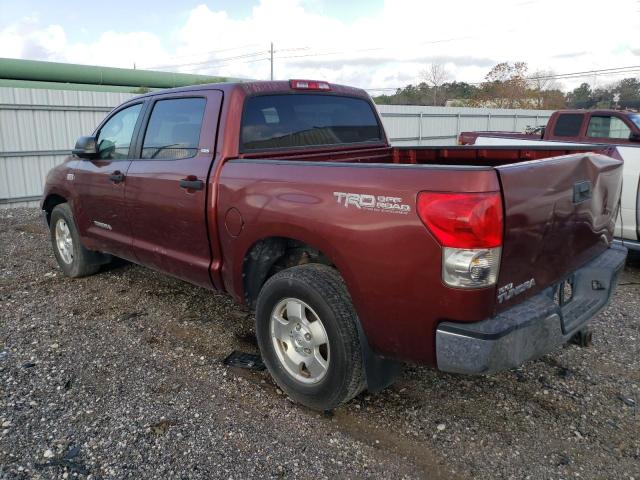 5TFEV54168X052386 - 2008 TOYOTA TUNDRA CRE BURGUNDY photo 2