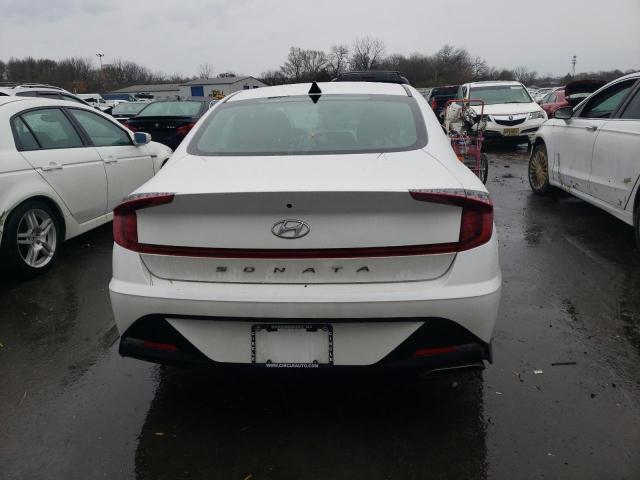 KMHL64JA0NA230130 - 2022 HYUNDAI SONATA SEL WHITE photo 6