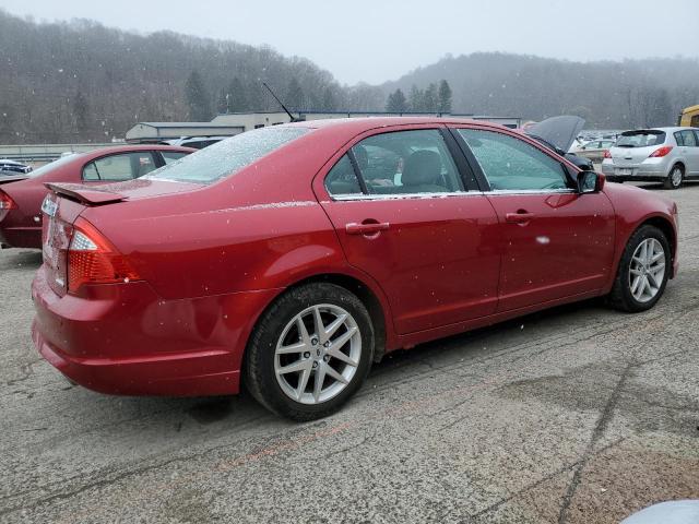 3FAHP0JG8CR149289 - 2012 FORD FUSION SEL RED photo 3