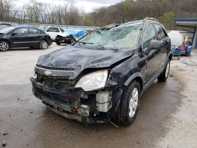 3GNAL2EK5DS557817 - 2013 CHEVROLET CAPTIVA LS BLACK photo 2