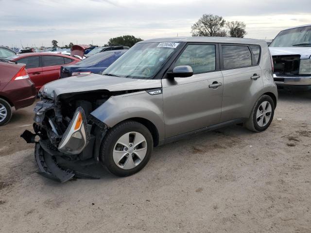 KNDJN2A20G7267657 - 2016 KIA SOUL GRAY photo 1