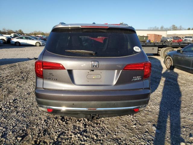 5FNYF6H02GB074203 - 2016 HONDA PILOT ELIT GRAY photo 6