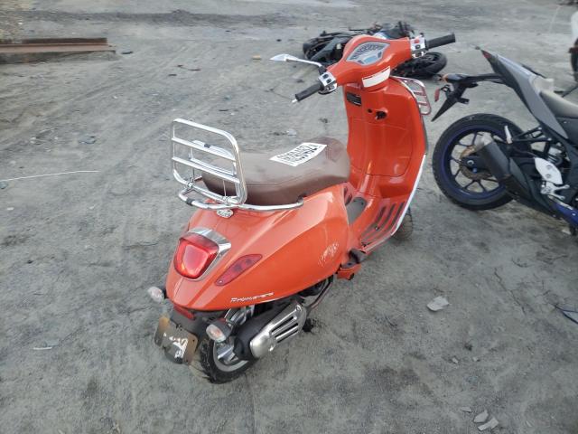 ZAPCA06B0N5103852 - 2021 PIAGGIO MOTORCYCLE RED photo 4