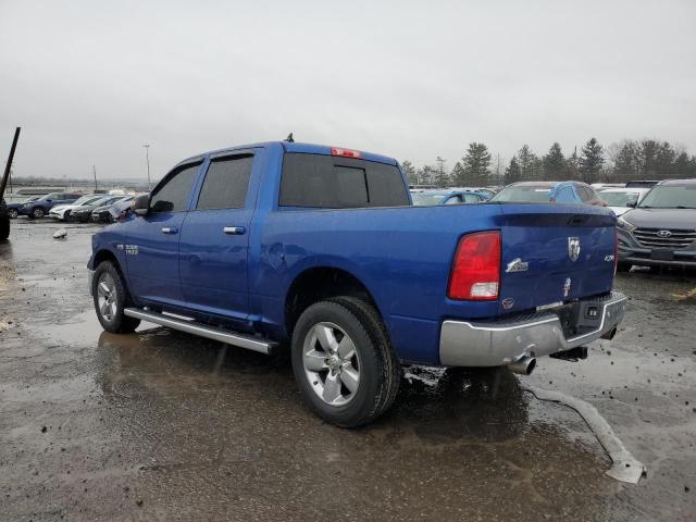 1C6RR7LT6GS111167 - 2016 RAM 1500 SLT BLUE photo 2