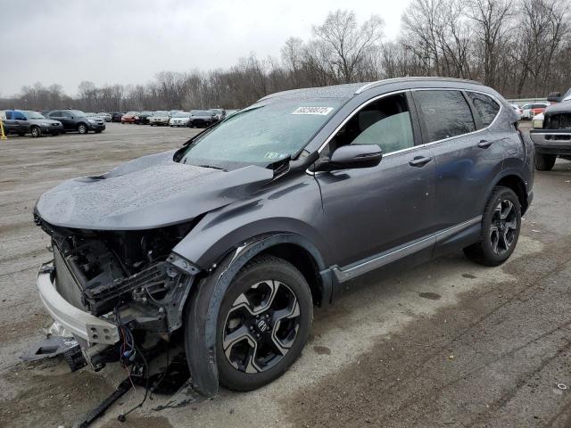 2HKRW2H94HH638450 - 2017 HONDA CR-V TOURI GRAY photo 1