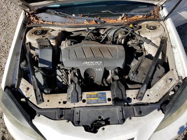 2G2WS542X51128873 - 2005 PONTIAC GRAND PRIX თეთრი ფოტო 11