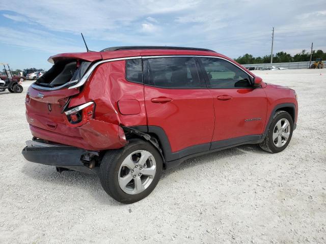 3C4NJCBB6KT654753 - 2019 JEEP COMPASS RED photo 3