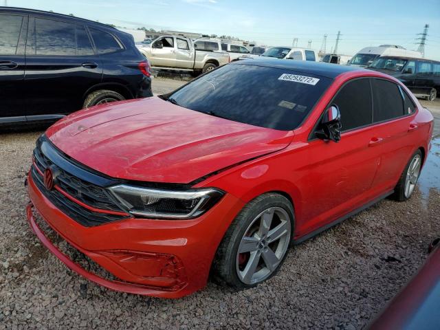 3VW6T7BU7KM196879 - 2019 VOLKSWAGEN JETTA GLI RED photo 1