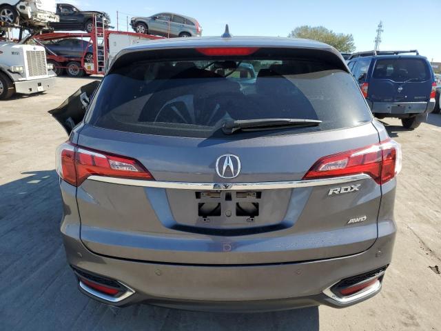 5J8TB4H79JL007711 - 2018 ACURA RDX ADVANC GRAY photo 6