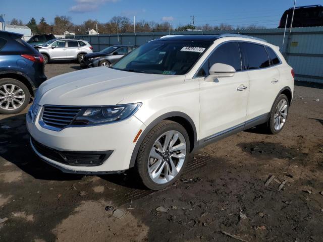 2LMTJ8LR3GBL86571 - 2016 LINCOLN MKX RESERV WHITE photo 1