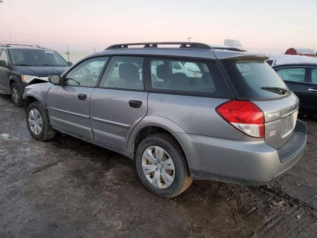 4S4BP60C187****** - 2008 SUBARU OUTBACK SILVER photo 2