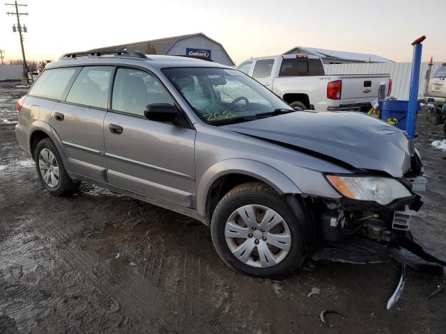 4S4BP60C187****** - 2008 SUBARU OUTBACK SILVER photo 4