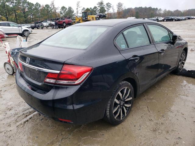 2HGFB2F99FH518670 - 2015 HONDA CIVIC EXL Қара фото 3