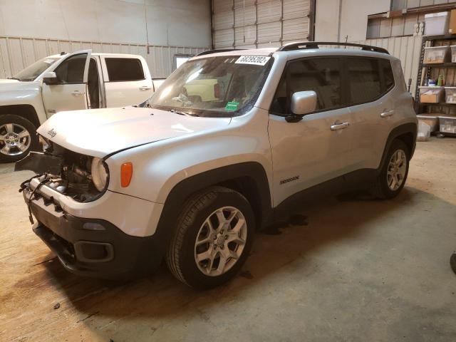 ZACCJABB5JPJ61905 - 2018 JEEP RENEGADE L SILVER photo 1