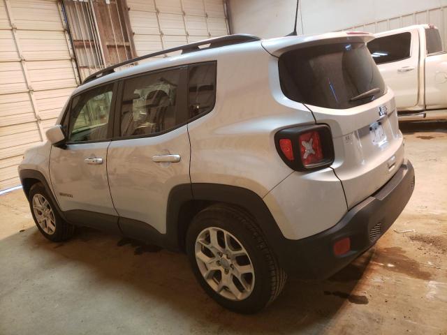 ZACCJABB5JPJ61905 - 2018 JEEP RENEGADE L SILVER photo 2