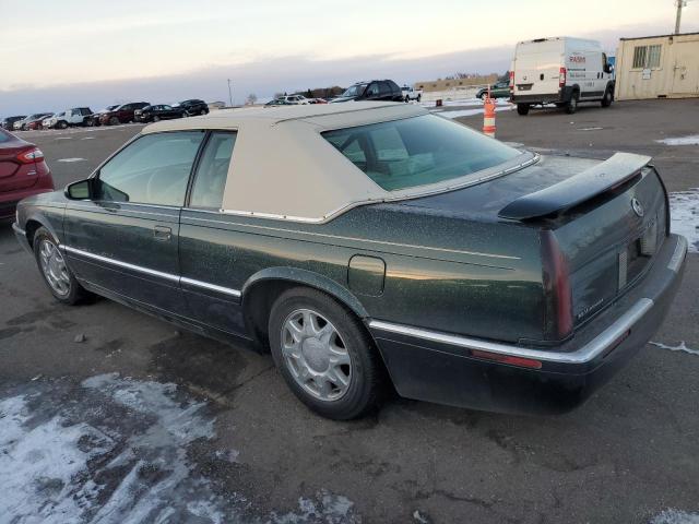 1G6ET1295VU611725 - 1997 CADILLAC ELDORADO T GREEN photo 2