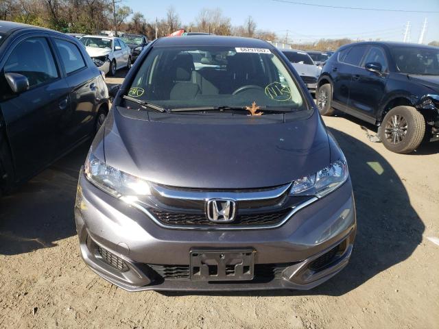 3HGGK5H43LM724362 - 2020 HONDA FIT LX GRAY photo 5