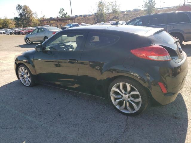 KMHTC6AD4CU022195 - 2012 HYUNDAI VELOSTER BLACK photo 2