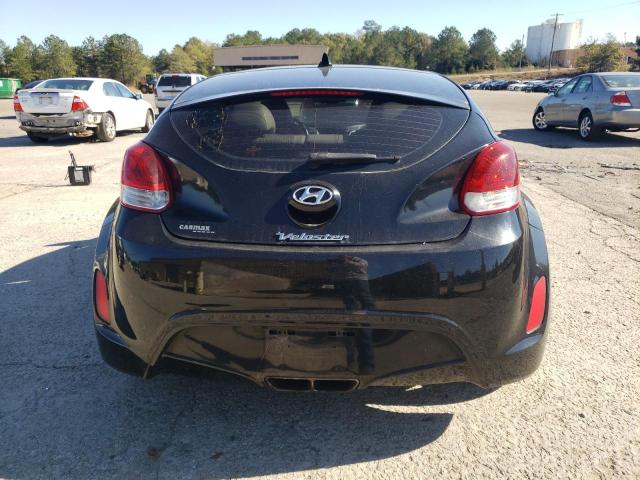 KMHTC6AD4CU022195 - 2012 HYUNDAI VELOSTER BLACK photo 6