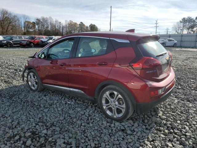 1G1FY6S09K4102954 - 2019 CHEVROLET BOLT EV LT BURGUNDY photo 2