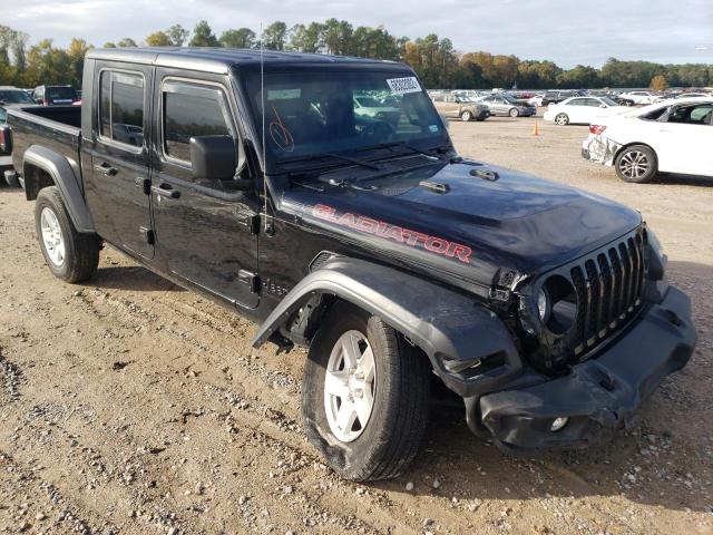 1C6HJTAGXLL176321 - 2020 JEEP GLADIATOR BLACK photo 4