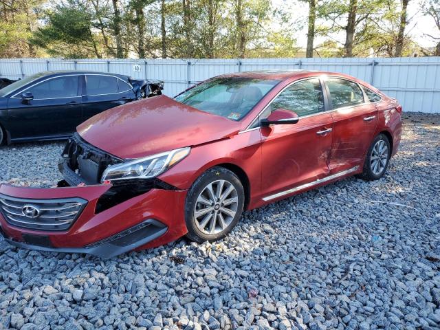 5NPE34AF2HH494237 - 2017 HYUNDAI SONATA SPO RED photo 1