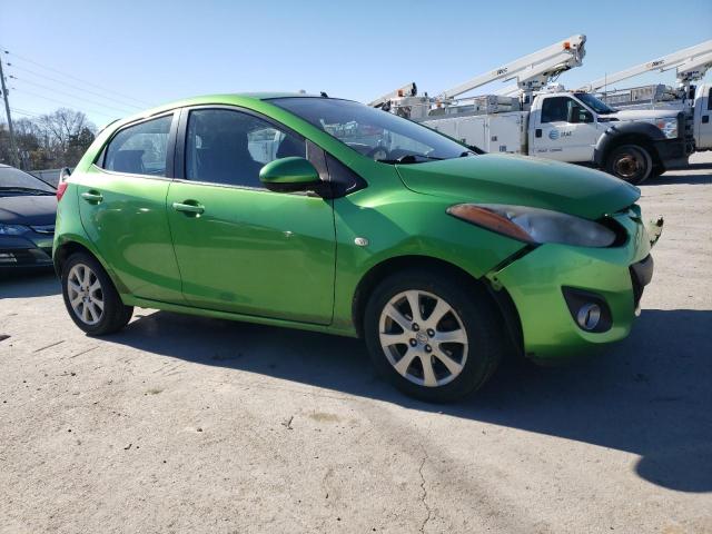 JM1DE1LY4C0131897 - 2012 MAZDA MAZDA2 GREEN photo 4