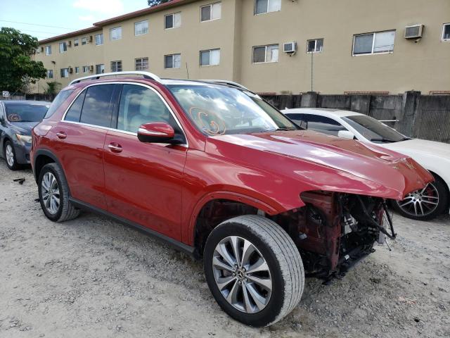 4JGFB4KB1LA058154 - 2020 MERCEDES-BENZ GLE 350 4M RED photo 4