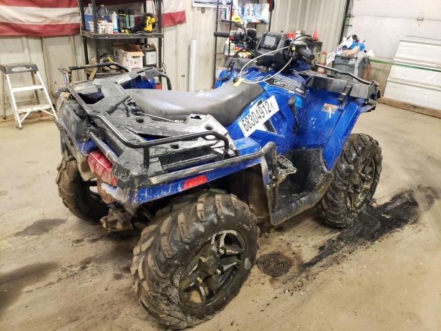 4XASHE575JA262104 - 2018 POLARIS SPORTSMAN BLUE photo 4