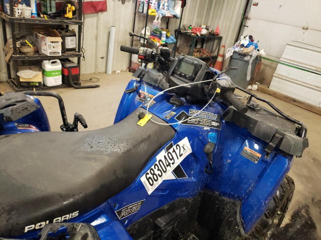 4XASHE575JA262104 - 2018 POLARIS SPORTSMAN BLUE photo 5