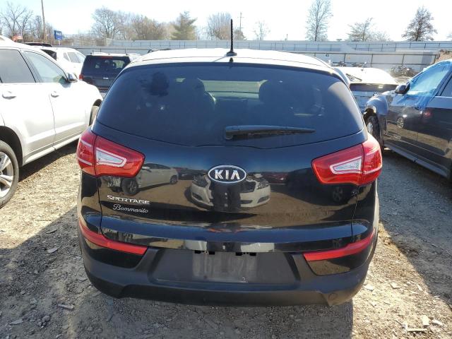 KNDPB3A2XC7251694 - 2012 KIA SPORTAGE B BLACK photo 6