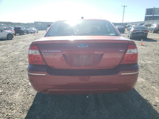 1FAFP24187G115618 - 2007 FORD FIVE HUNDR RED photo 6