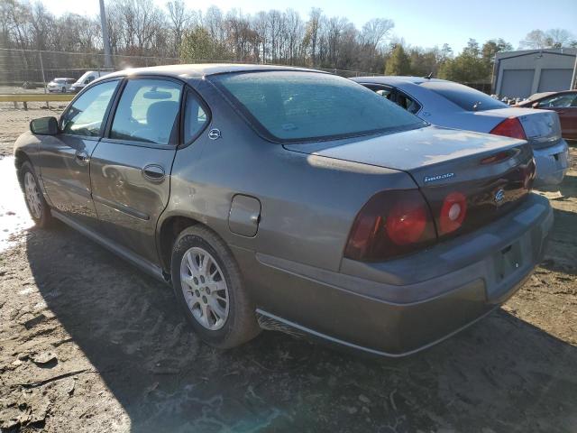 2G1WF55E929281629 - 2002 CHEVROLET IMPALA BROWN photo 2