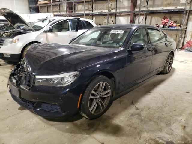 WBA7J2C58JG938106 - 2018 BMW 740 XE BLUE photo 1