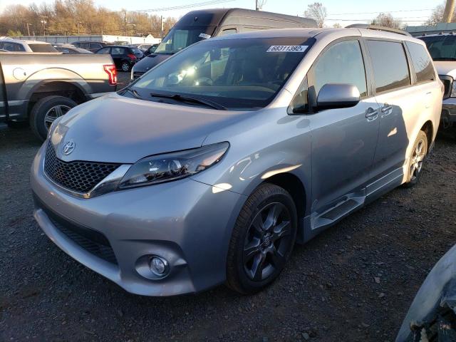 5TDXK3DC9FS538555 - 2015 TOYOTA SIENNA SPO GRAY photo 1