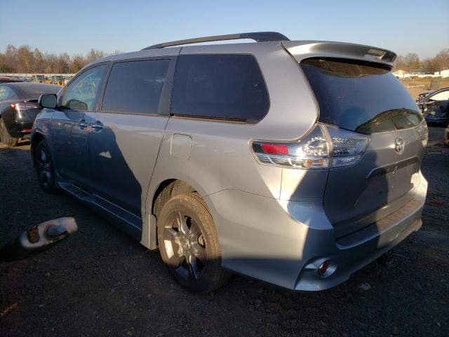 5TDXK3DC9FS538555 - 2015 TOYOTA SIENNA SPO GRAY photo 2