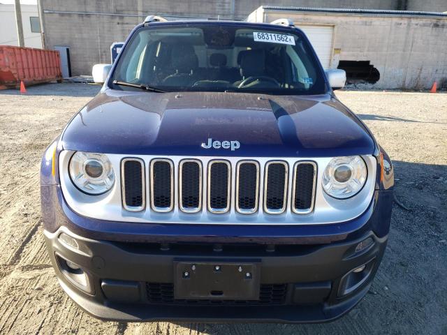 ZACCJBDB8JPH80584 - 2018 JEEP RENEGADE BLUE photo 5