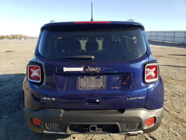 ZACCJBDB8JPH80584 - 2018 JEEP RENEGADE BLUE photo 6