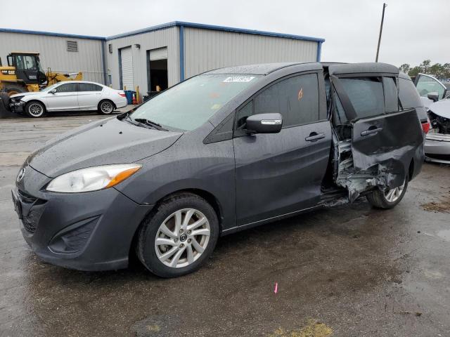 JM1CW2BL0E0175757 - 2014 MAZDA 5 SPORT GRAY photo 1