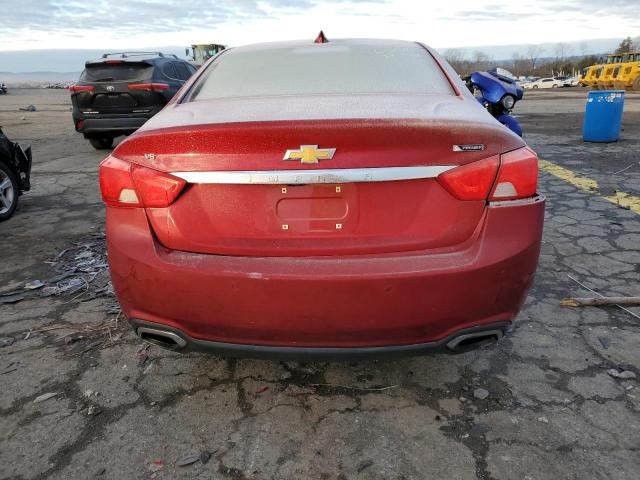 2G1125S37J9171203 - 2018 CHEVROLET IMPALA PRE წითელი ფოტო 6