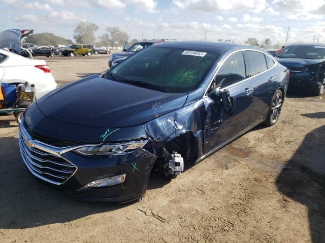 1G1ZE5SXXNF194288 - 2022 CHEVROLET MALIBU PRE ლურჯი ფოტო 1