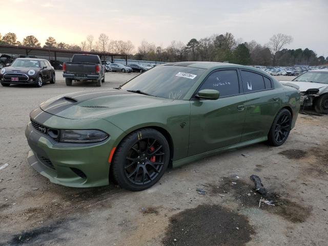 2C3CDXL94KH656144 - 2019 DODGE CHARGER SR GREEN photo 1